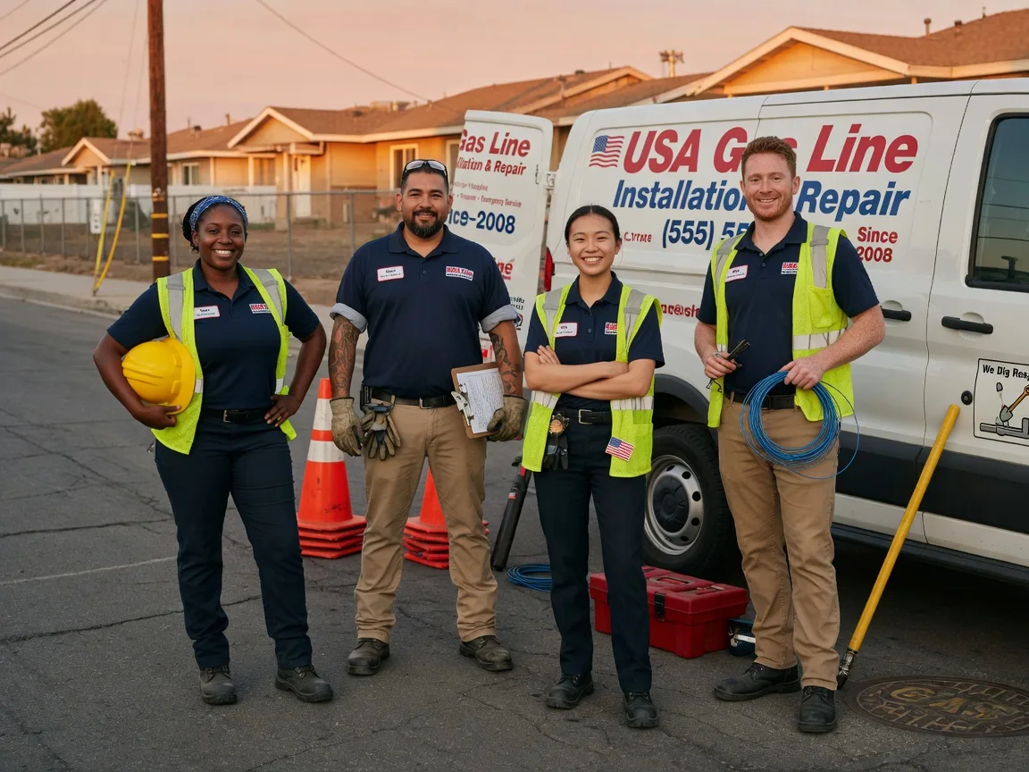 Gas Line Installation company in Ideal, GA